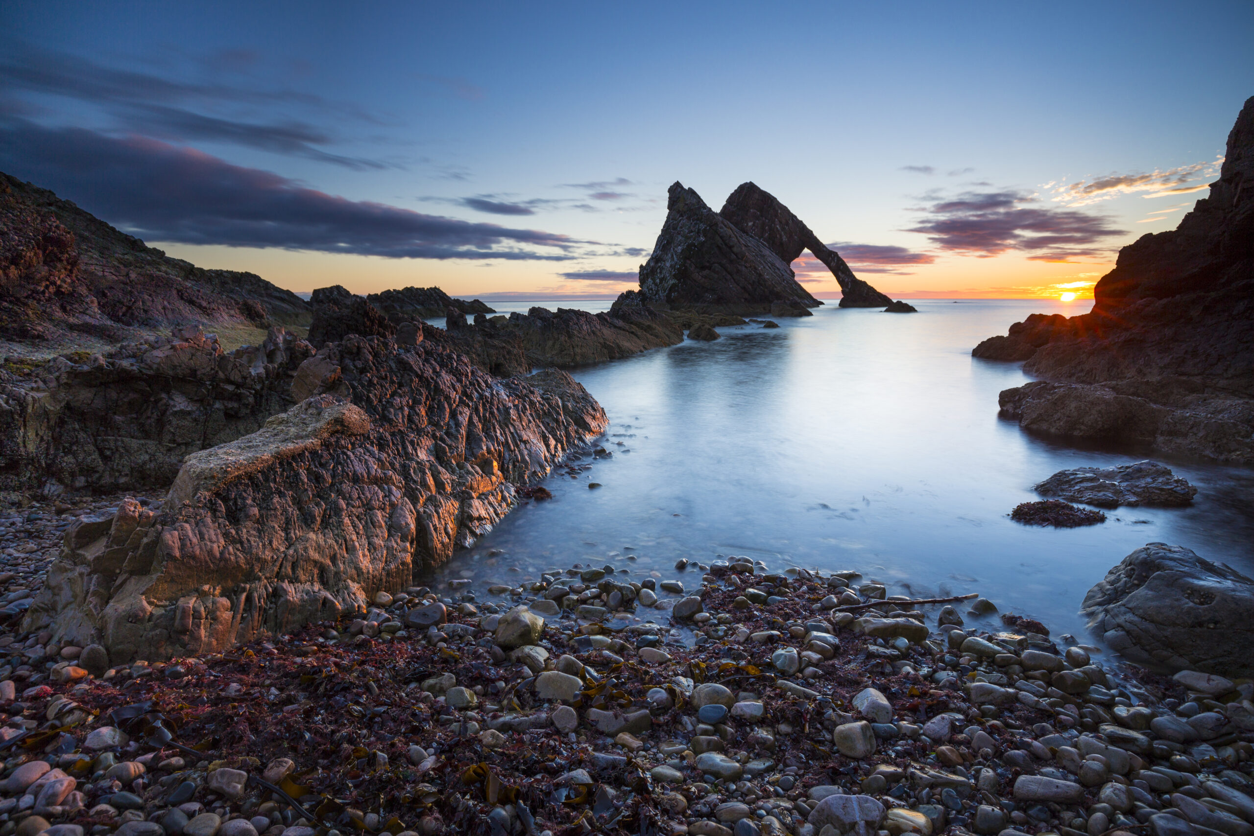 Bow Fiddle Rock, Moray (Photo Credit: Visit Scotland)