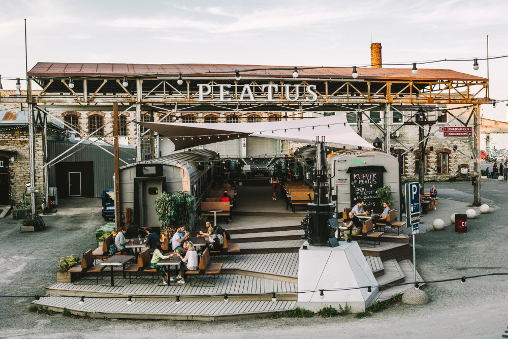 Peatus restaurant in Telliskivi (Photo Credit: Rasmus Jurkatam/Visit Estonia)