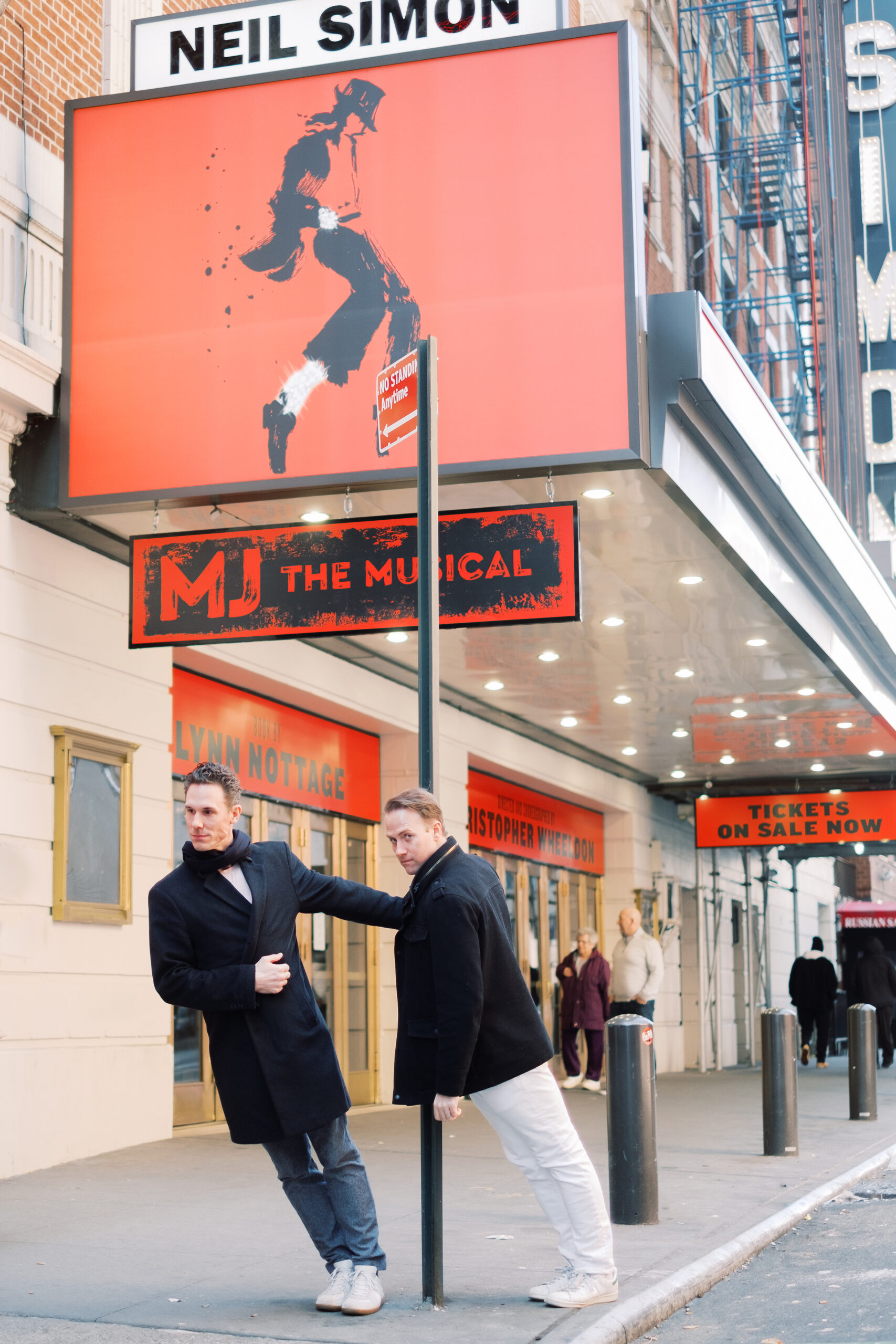 Stephen and Bret in New York City (Photo Credit: Bret Shuford & Stephen Hanna)