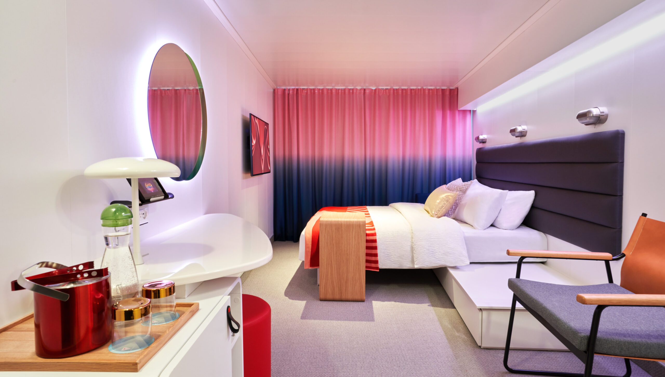 Sea Terrace Cabin (Photo Credit: Virgin Voyages)