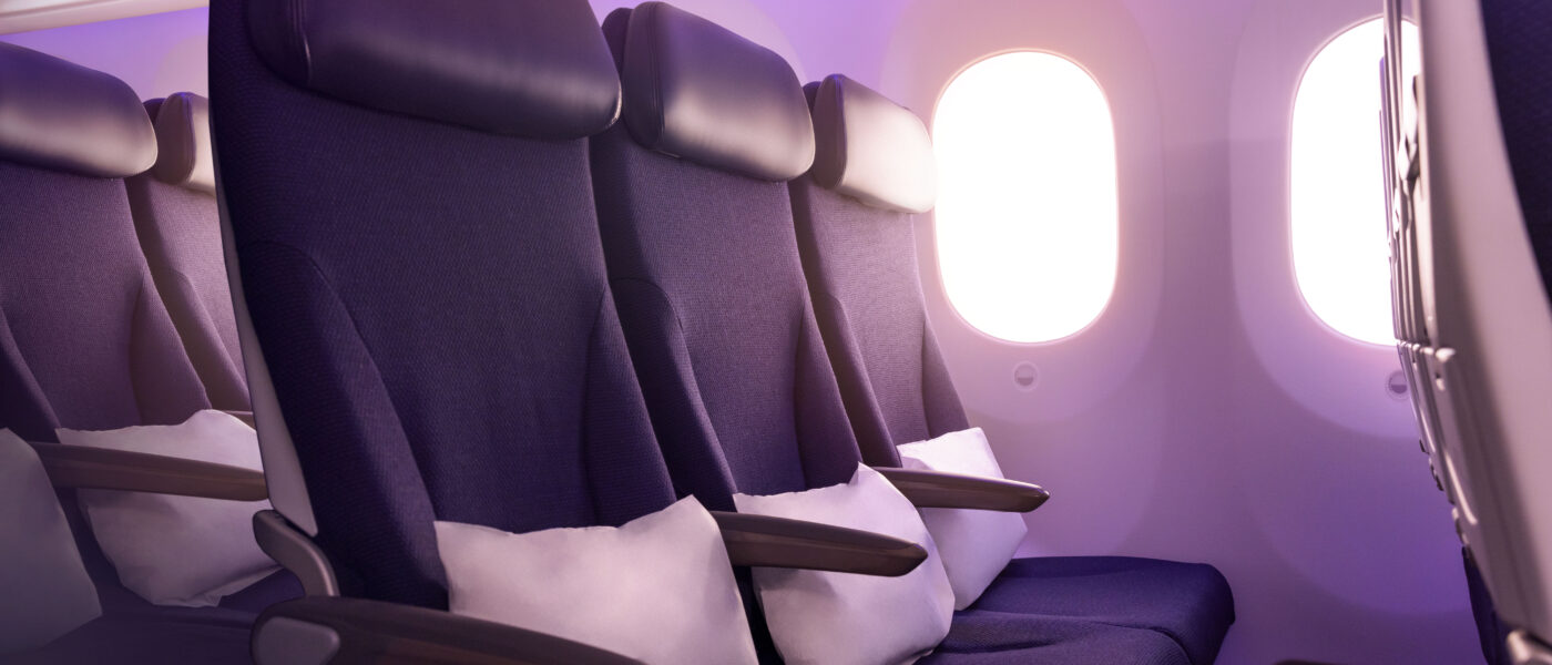 Economy Seat (Photo Credit: Air New Zealand)