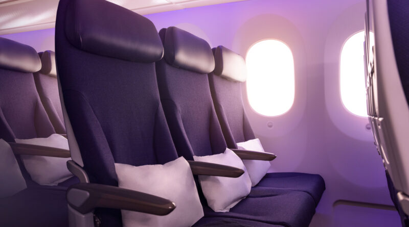 Economy Seat (Photo Credit: Air New Zealand)