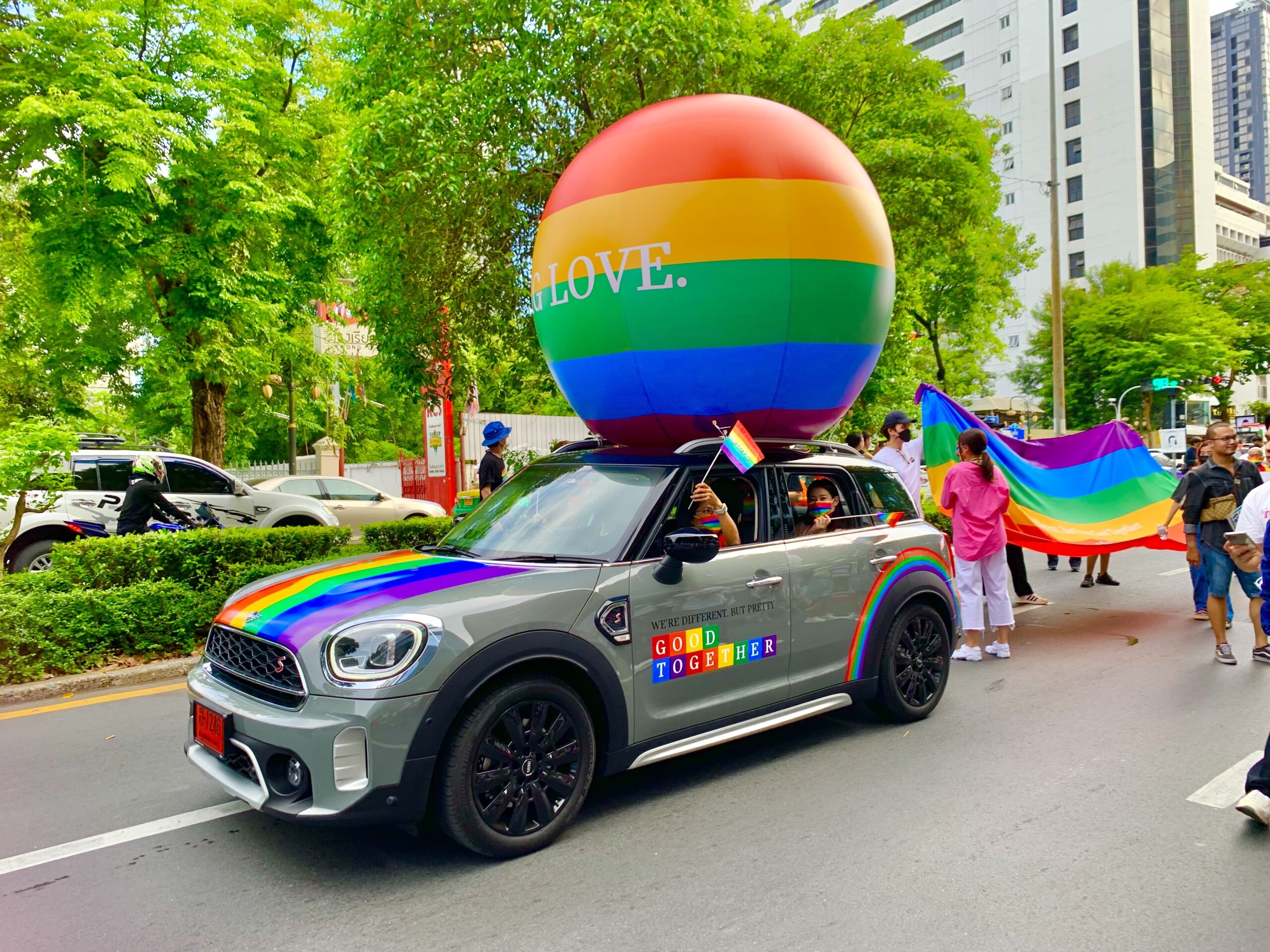 Bangkok Pride Parade (Photo Credit: Juthamas Carranco)