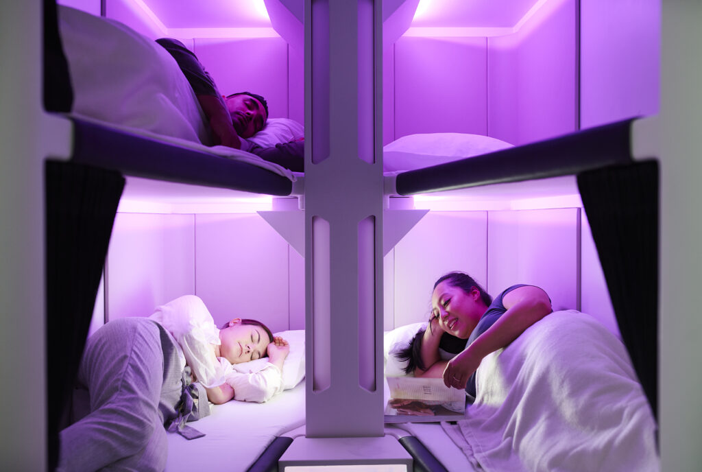 Skynest Cabin (Photo Credit: Air New Zealand)