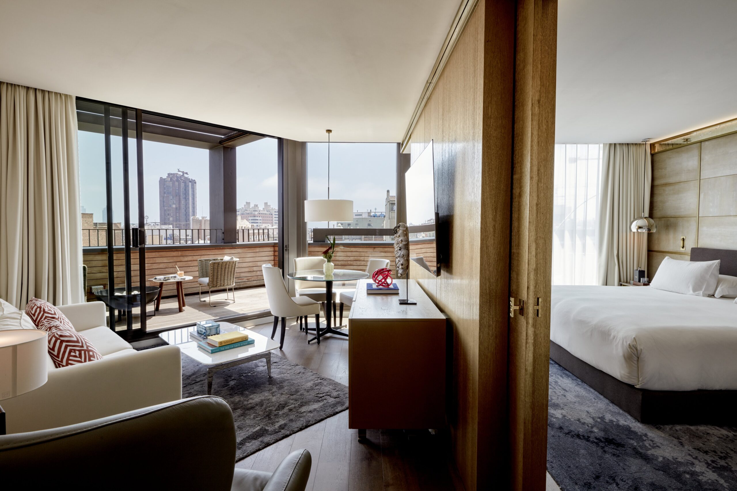 Terrace Suite at the Almanac Barcelona (Photo Credit: Almanac Barcelona)