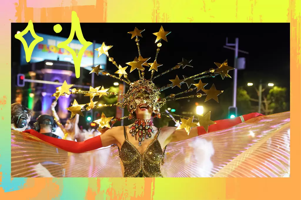 Mardi Gras Parade Diamond Club (Photo Credit: Sydney WorldPride 2023)