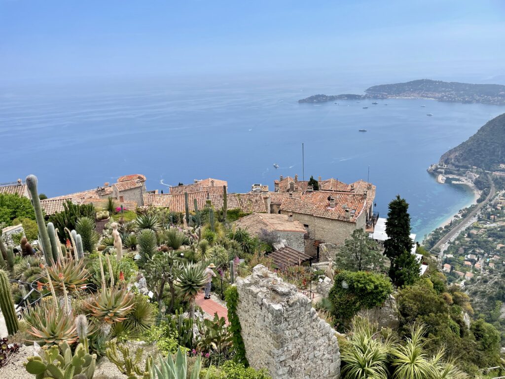 View at the top of Le Jardin d’ Éze (Photo Credit: Kwin Mosby)