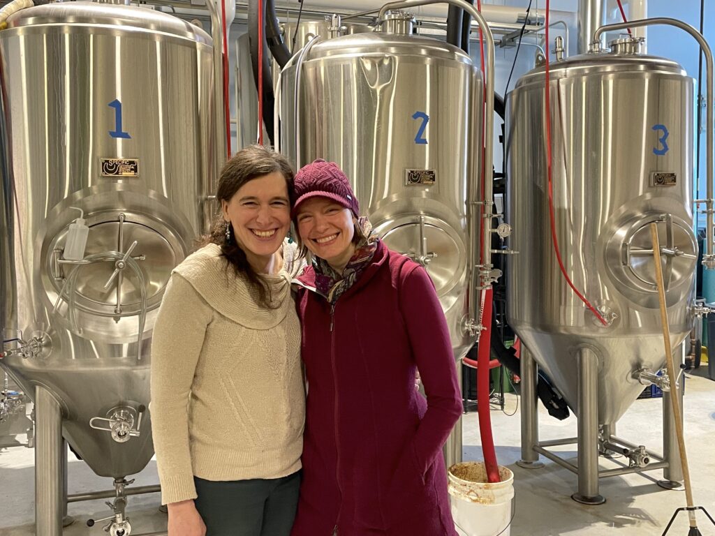 Jessica and Erika Jones, Owners of Giant Jones Brewing Company (Photo Credit: Kwin Mosby)