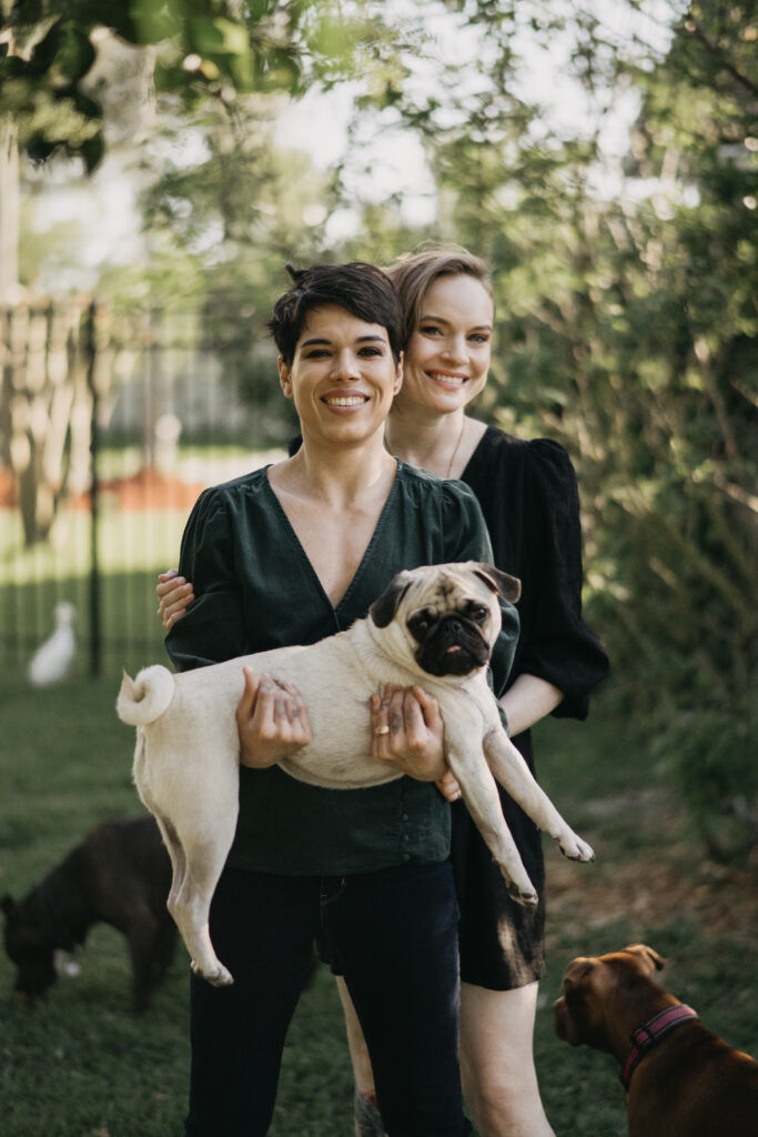 Leticia Bomtempo and her wife (Photo Credit: Leticia Bomtempo)