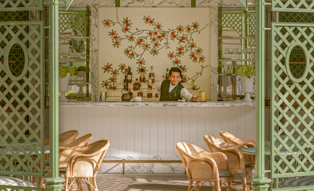 The Terrace Bar and Restaurant (Photo Credit: The Saint James Paris)