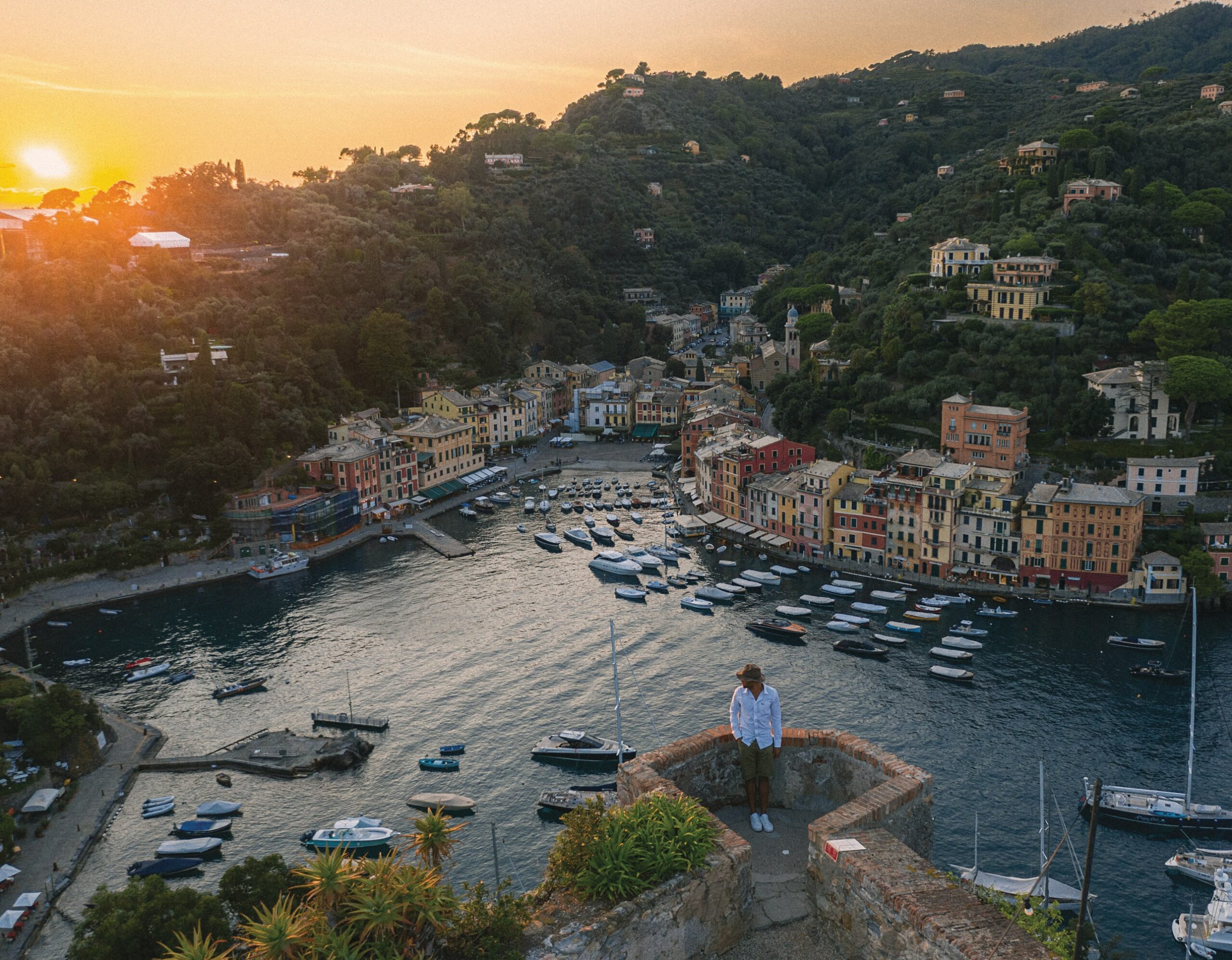 Go for a hike from Portifino along the coast for beautiful views of the Italian Riviera and the sea. (Photo Credit: Splendido Mare)