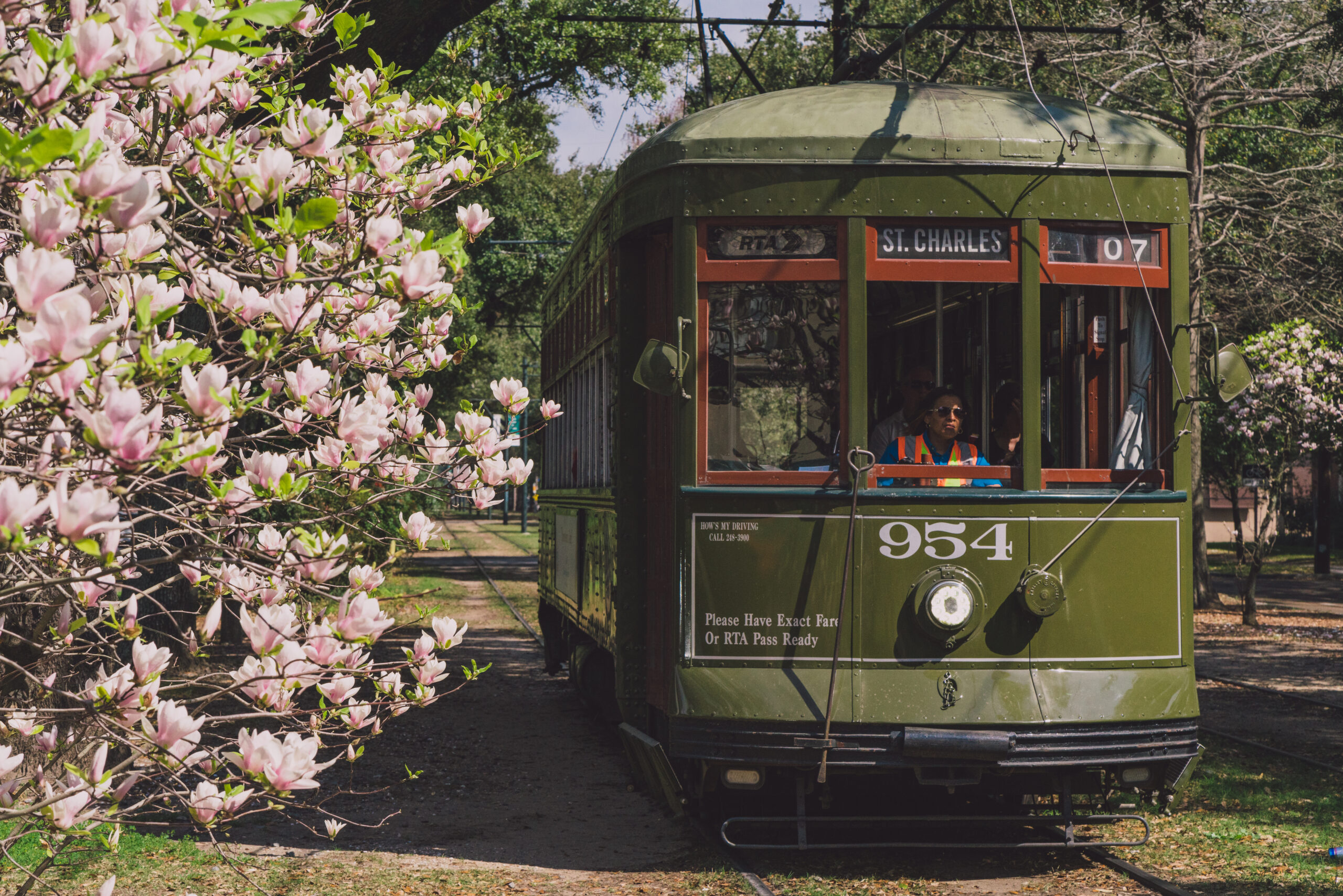 St. Charles Streetcar (Photo Credit: Paul Broussard)