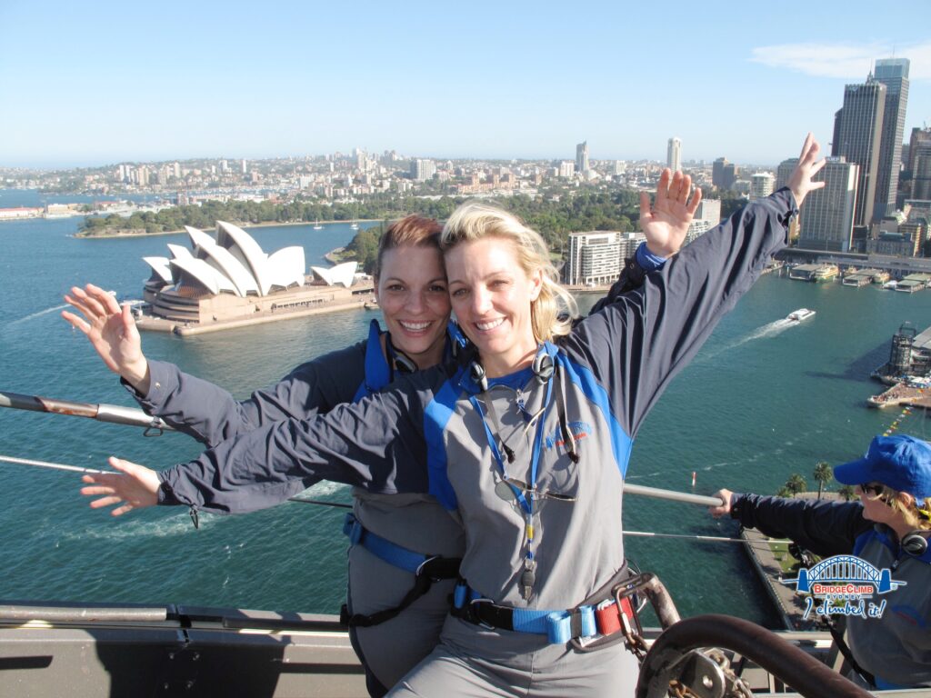 Kelli with her wife Anne Steele in Sydney, Australia (Photo Credit: Kelli Carpenter)