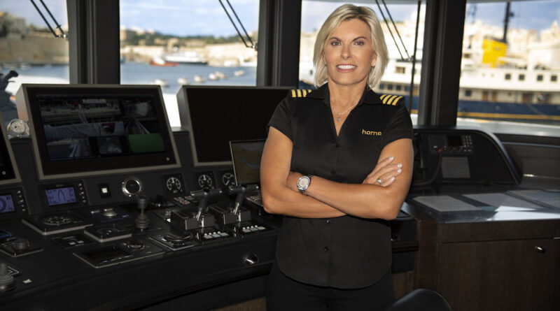 Captain Sandy Yawn on Bravo's Below Deck Mediterranean (Photo Credit: Laurent Basset/Bravo)