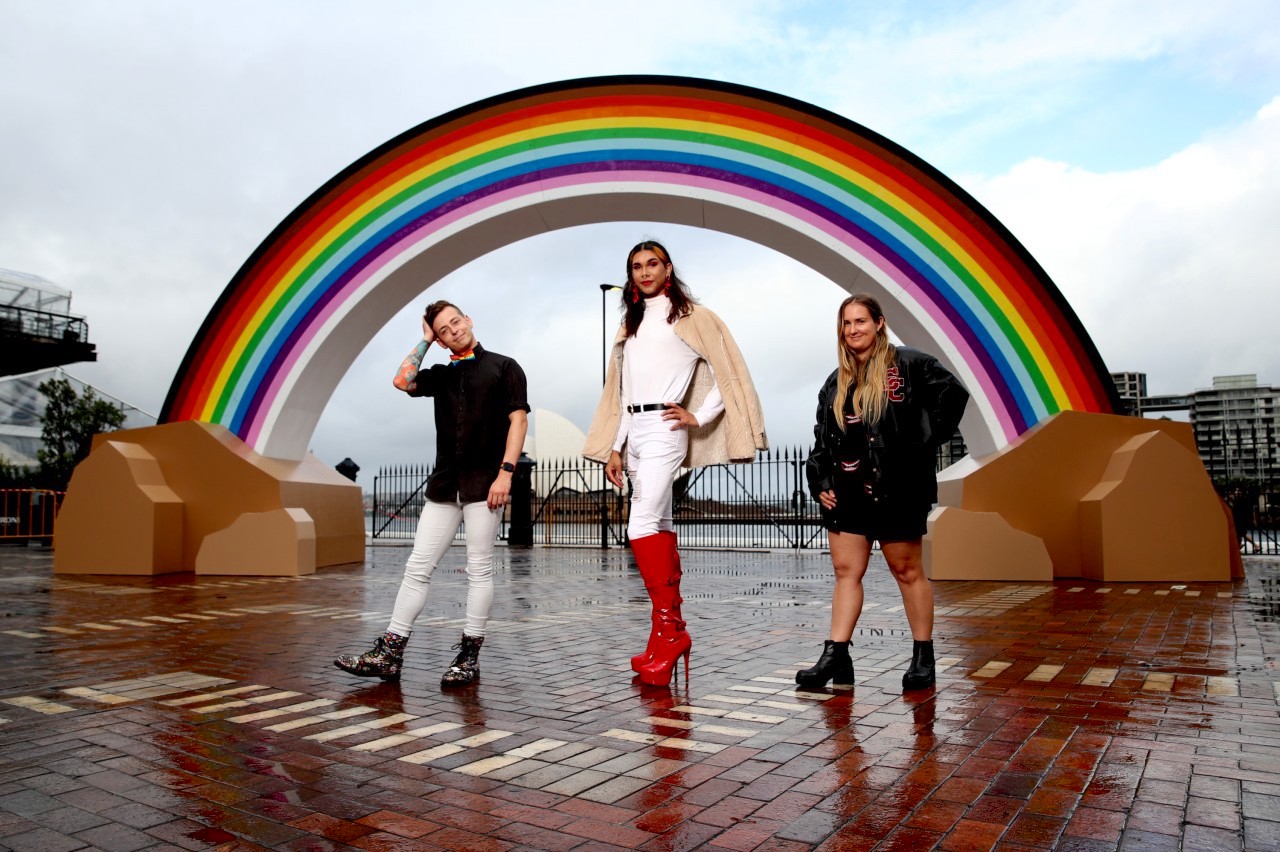 Finding a Permanent Home for Tinder's Big Rainbow in Australia