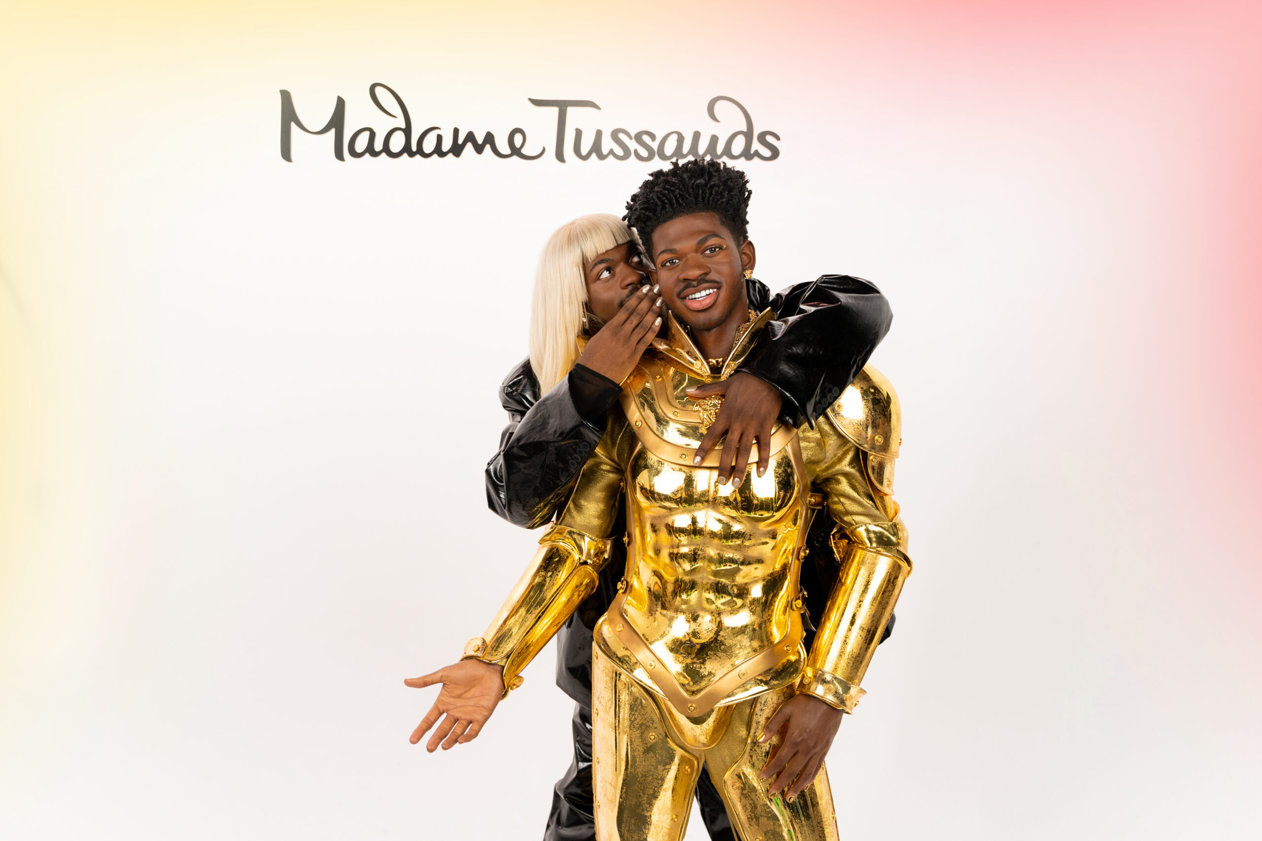 Lil Nas X Meets His Wax Twin at Madame Tussauds Hollywood