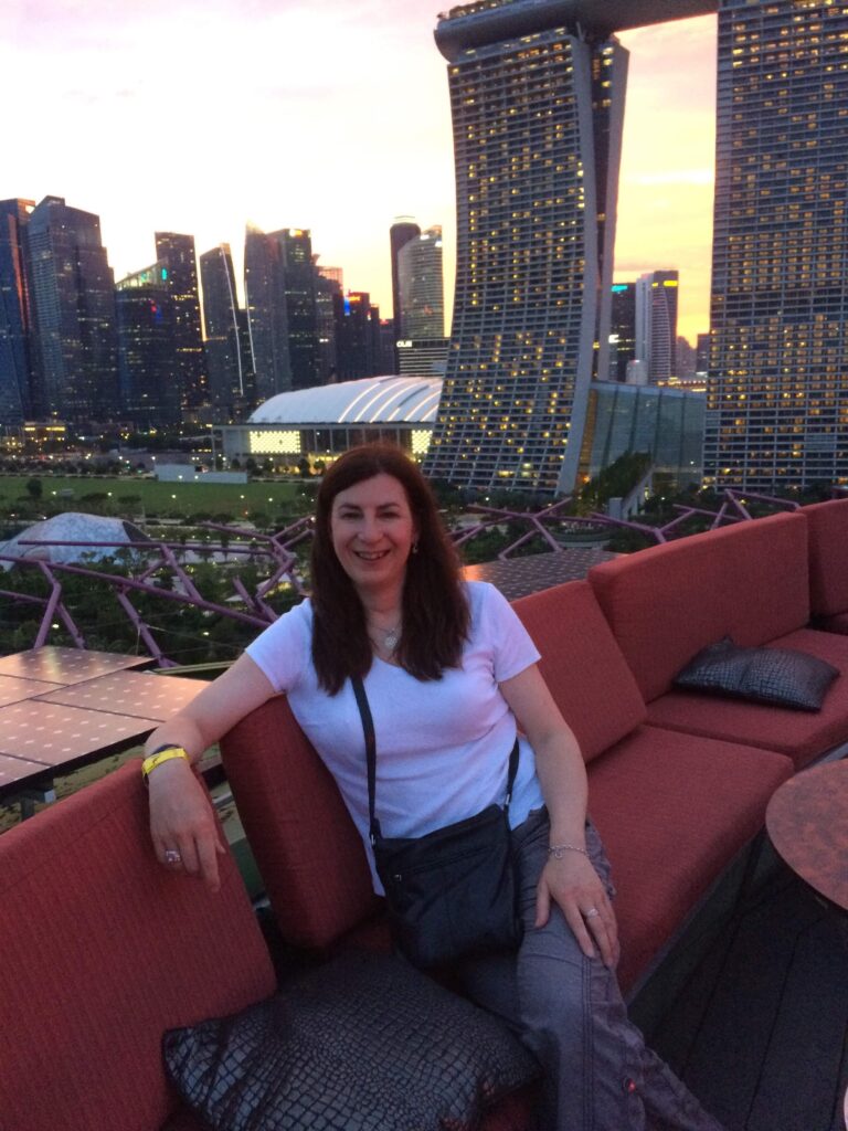 Emma in Singapore (Photo Credit: Emma Cusdin)