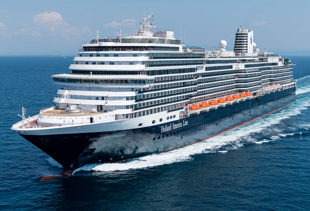 Holland America’s MS Nieuw Amsterdam (Photo Credit: Holland America Line)