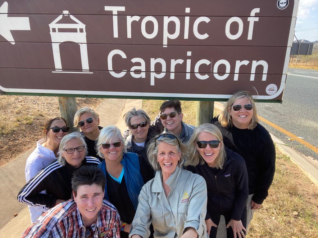 Safari group photo on the way to Northern Kruger National Park(also referred to as The Makuleke) in South Africa (Photo Credit: Wild Rainbow African Safaris)