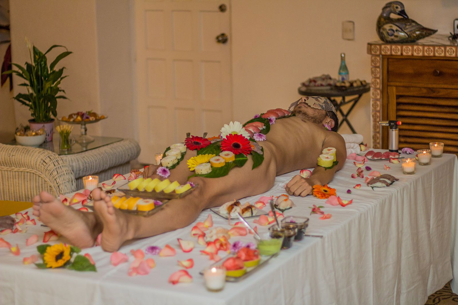 Naked Sushi in Puerto Vallarta (Photo Credit: GoNaked)