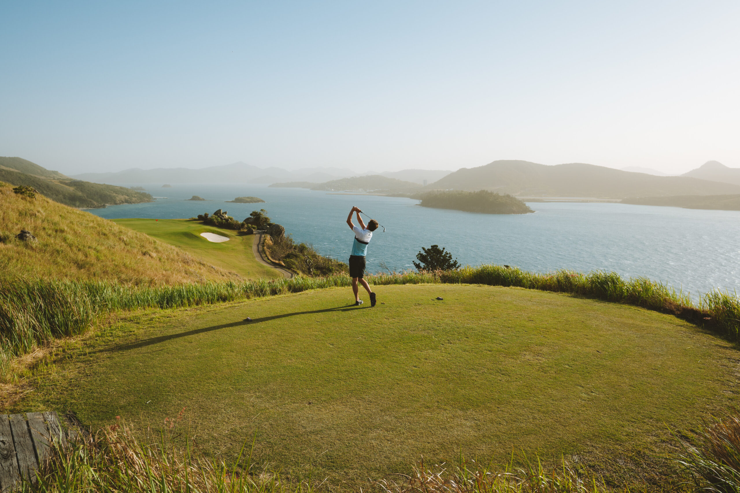 Hamilton Island Golf Course on Dent Island (Photo Credit: Tourism and Events Queensland)