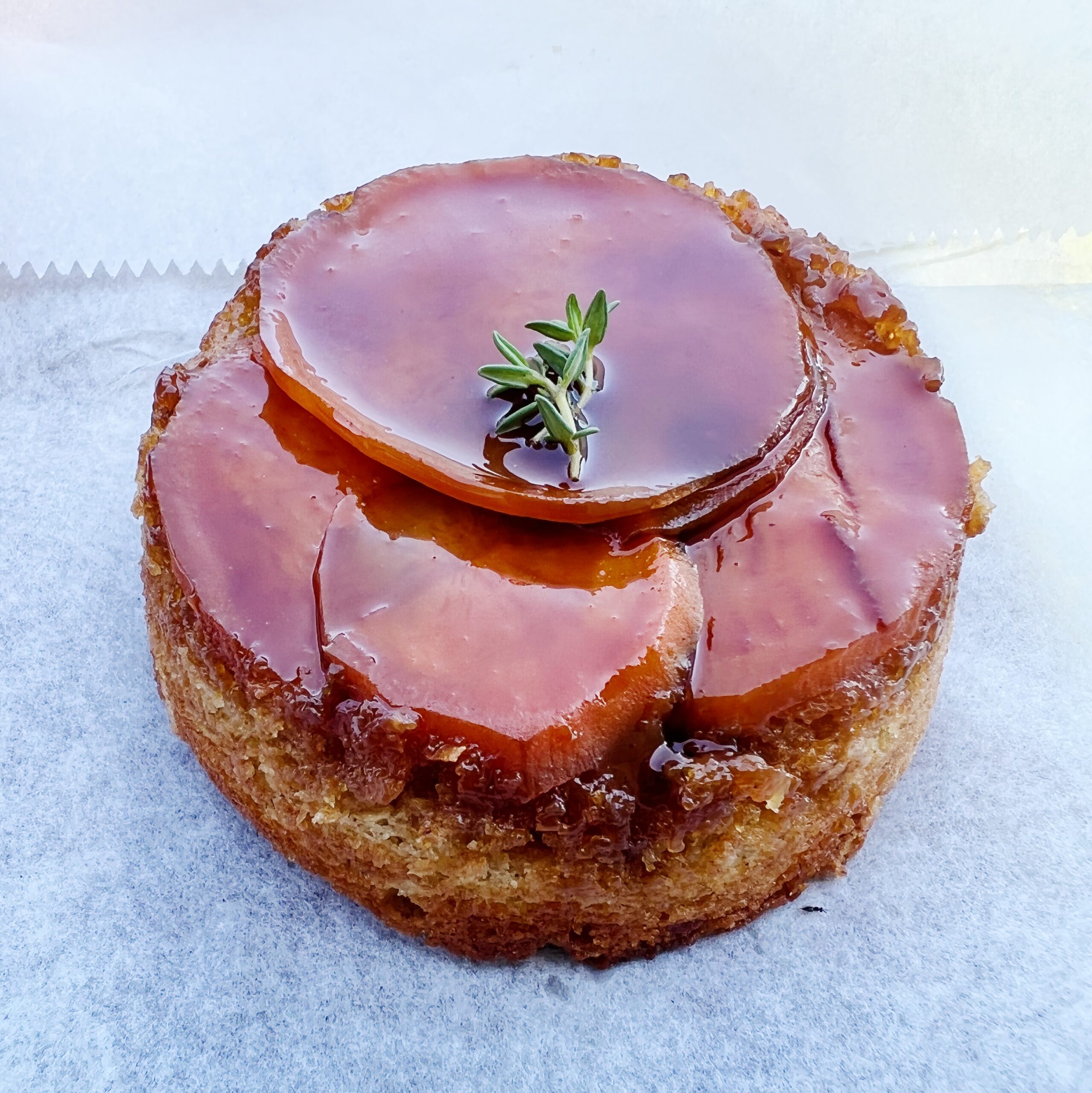 Sweet Potato Upside Down Cake - Milk Glass Pie (Photo Credit: Atlas Obscura)