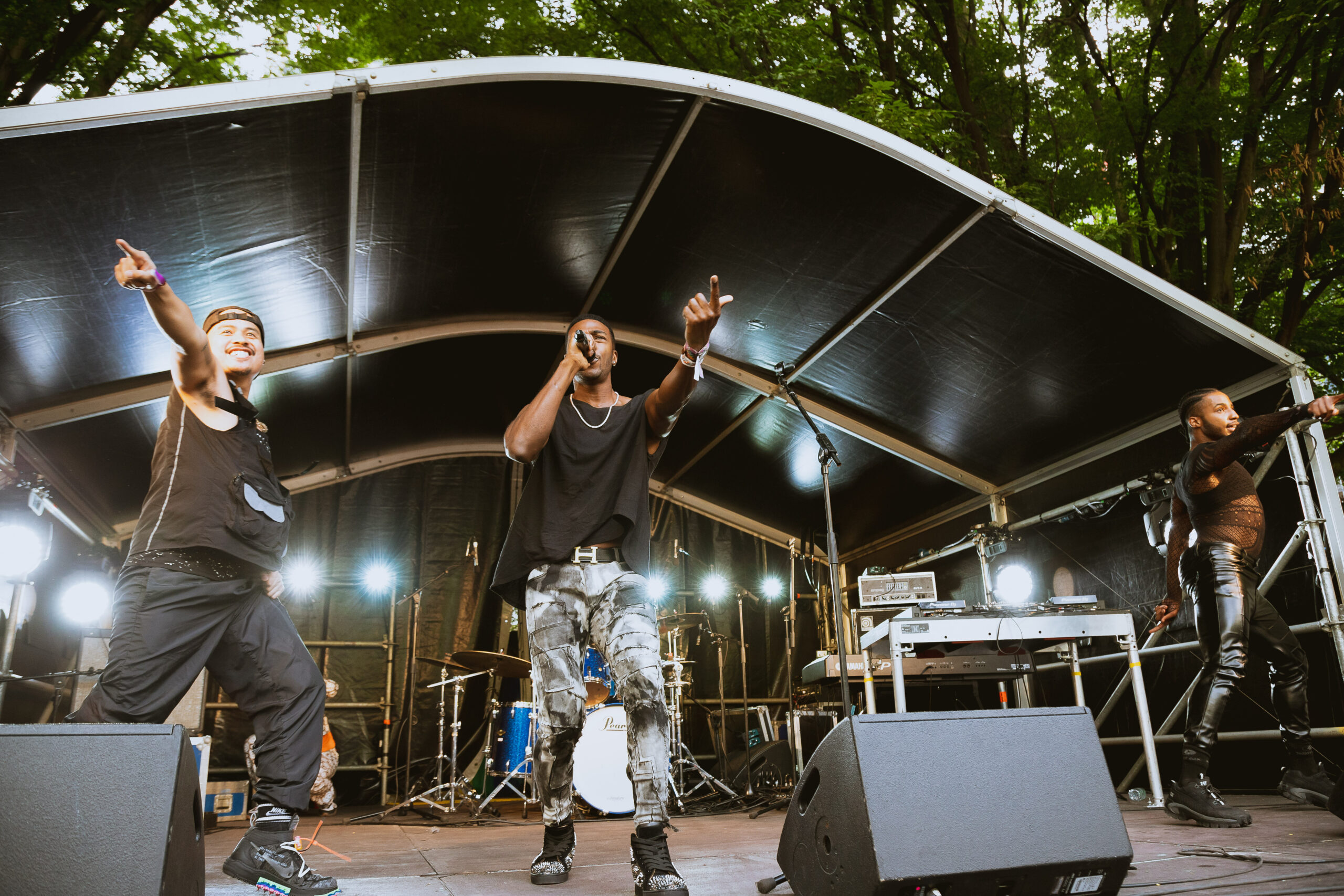 Teraj headlining Pride in London. (Photo Credit: Maartje Hensen)