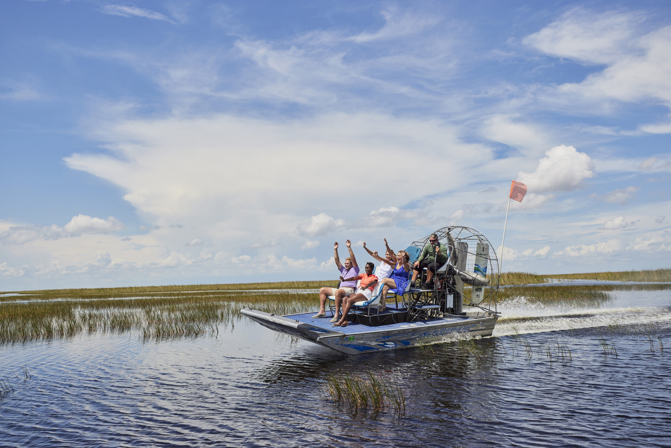 Group on an Airboat (Photo Credit: Visit Fort Lauderdale)