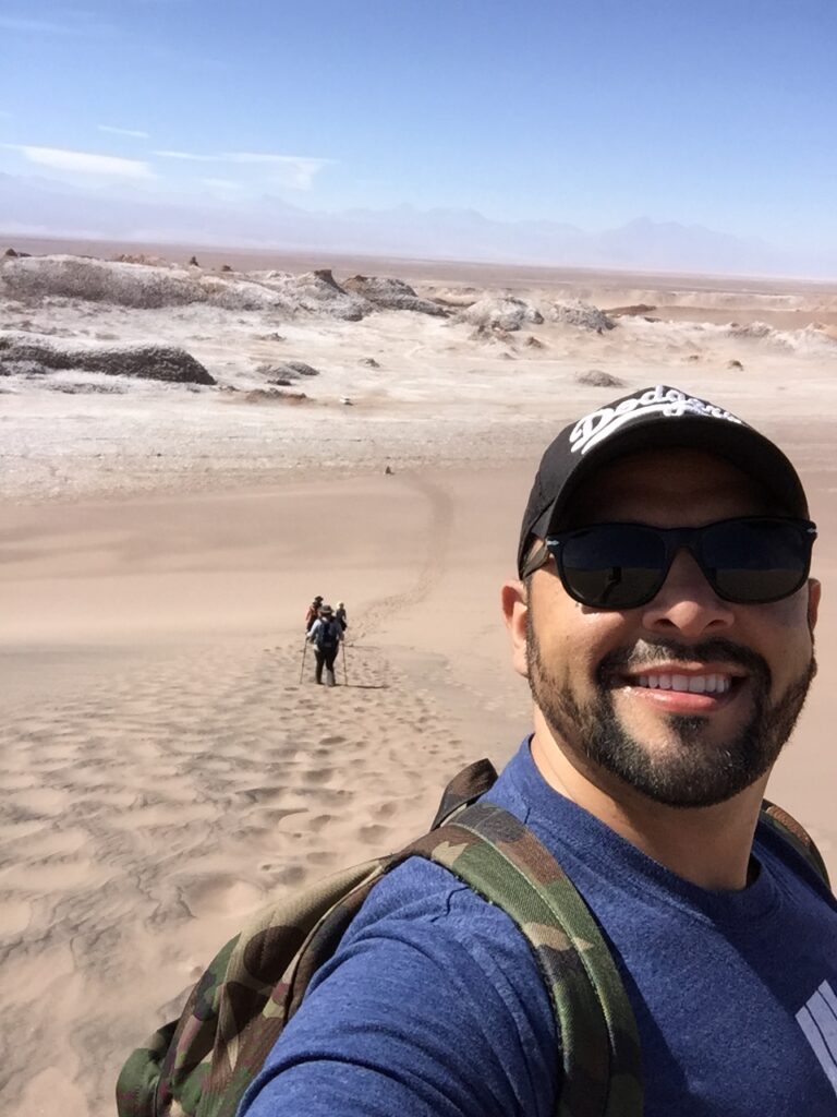 Hiking in Atacama, Chile (Photo Credit: Danny Guerrero / The Culturist Group)