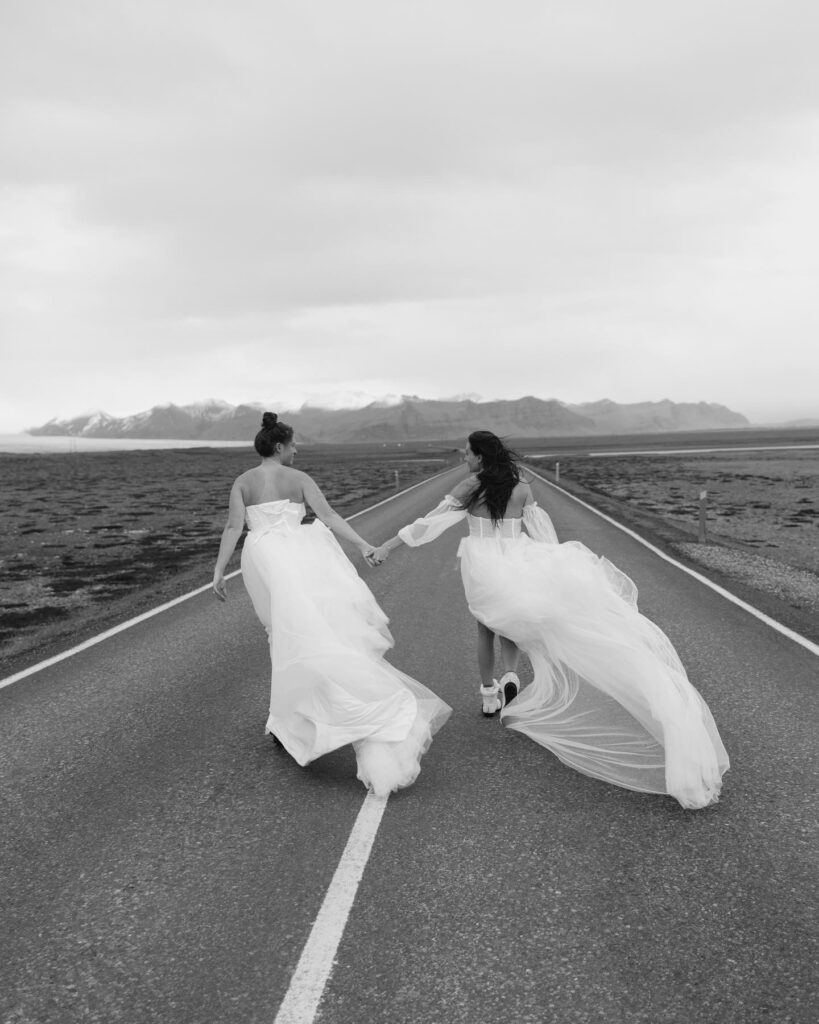 Cindy and Sarah in Iceland (Photo Credit: Sarah Francati)