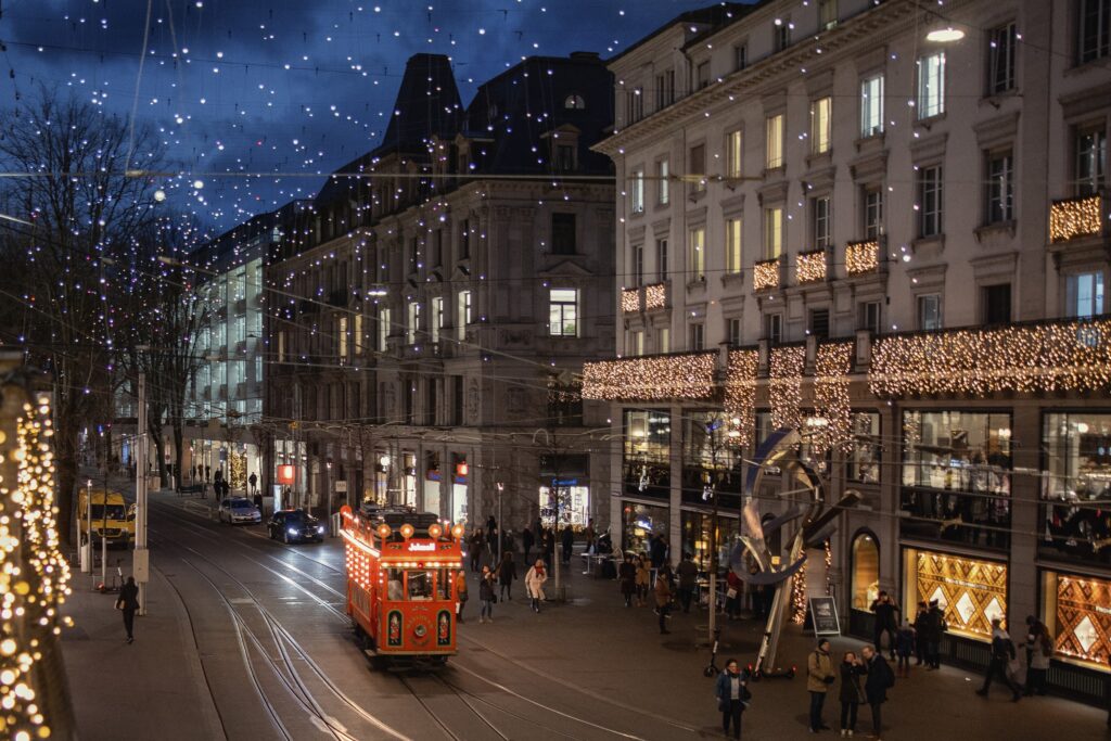 Marlitram on Bahnhofstrasse (Photo Credit: Zurich Tourism)