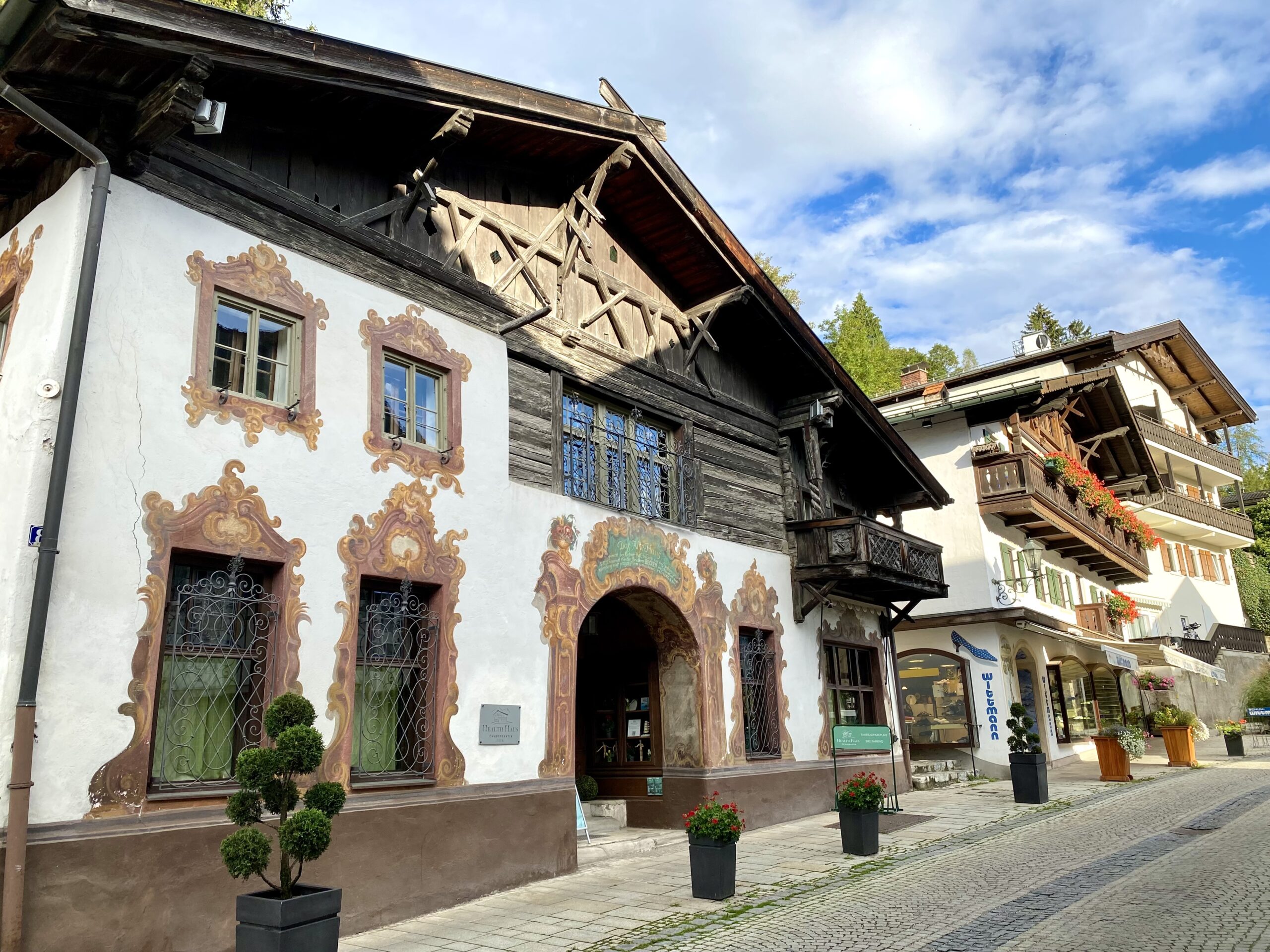 Old City street in Garmisch-Partenkirchen, Germany (Photo Credit: 2 Dads with Baggage)