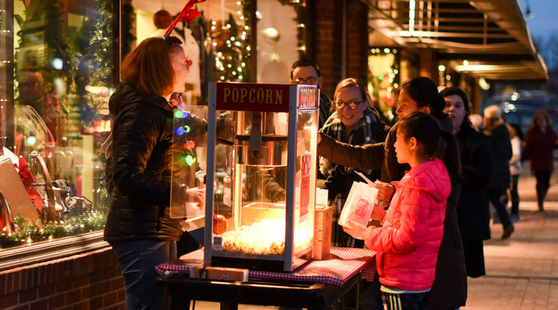 Festive First Friday in Downtown Boone (Photo Credit: Megan Sheppard)