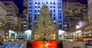 Christmas Tree at Rockefeller Plaza in NYC (Photo Credit: MACH Photos)