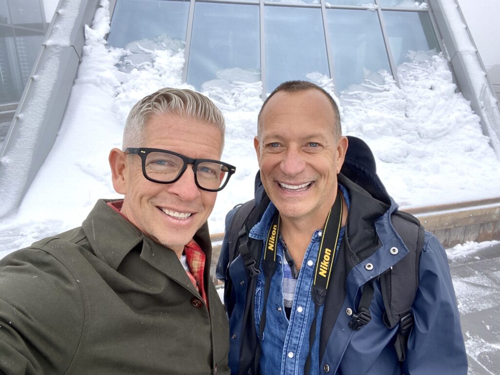 First snowfall at the top of Zugspitze, highest peak of the Wetterstein Mountains, in Garmisch-Partenkirchen, Germany (Photo Credit: 2 Dads with Baggage)