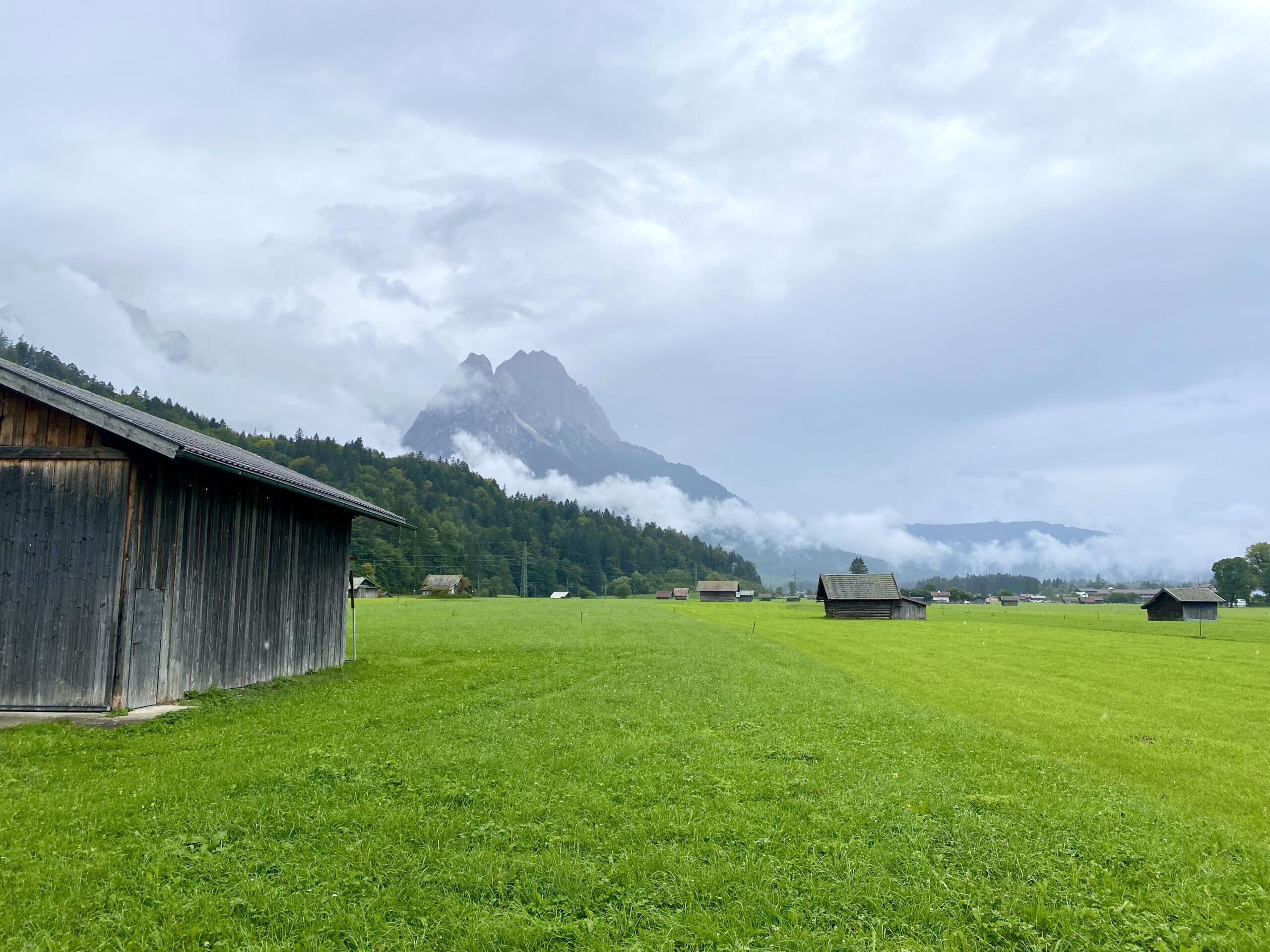 Green pastures in Garmisch-Partenkirchen, Germany (Photo Credit: 2 Dads with Baggage)