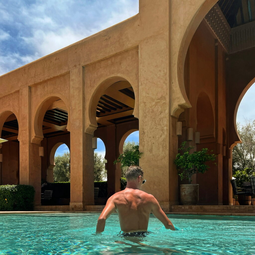 Amanjena in Marrakech, Morocco (Photo courtesy of Fraser Olender)