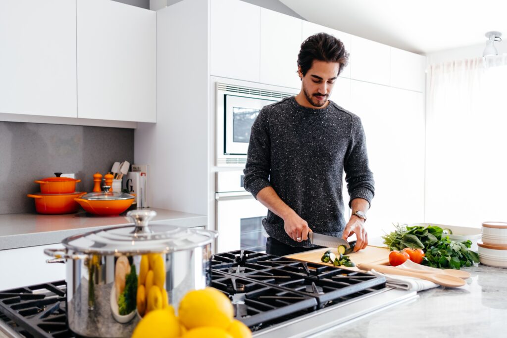 A kitchen is a must-have amenity for vacation rentals. (Photo Credit: Jason Briscoe on Unsplash)