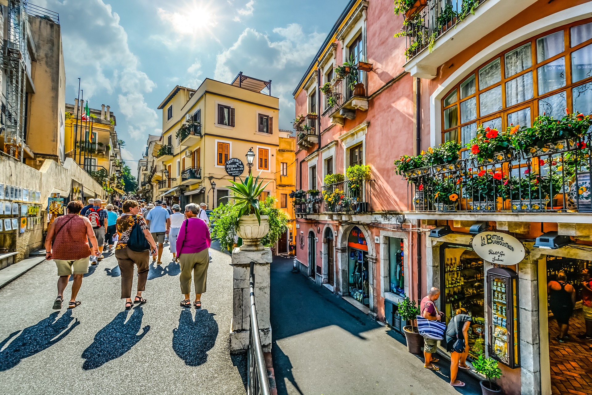 Taormina, Sicily (Photo Credit: user32212 from Pixabay)