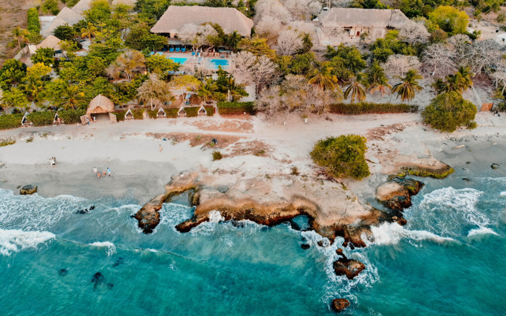 Blue Apple Beach Aerial (Photo courtesy of Blue Apple Beach)