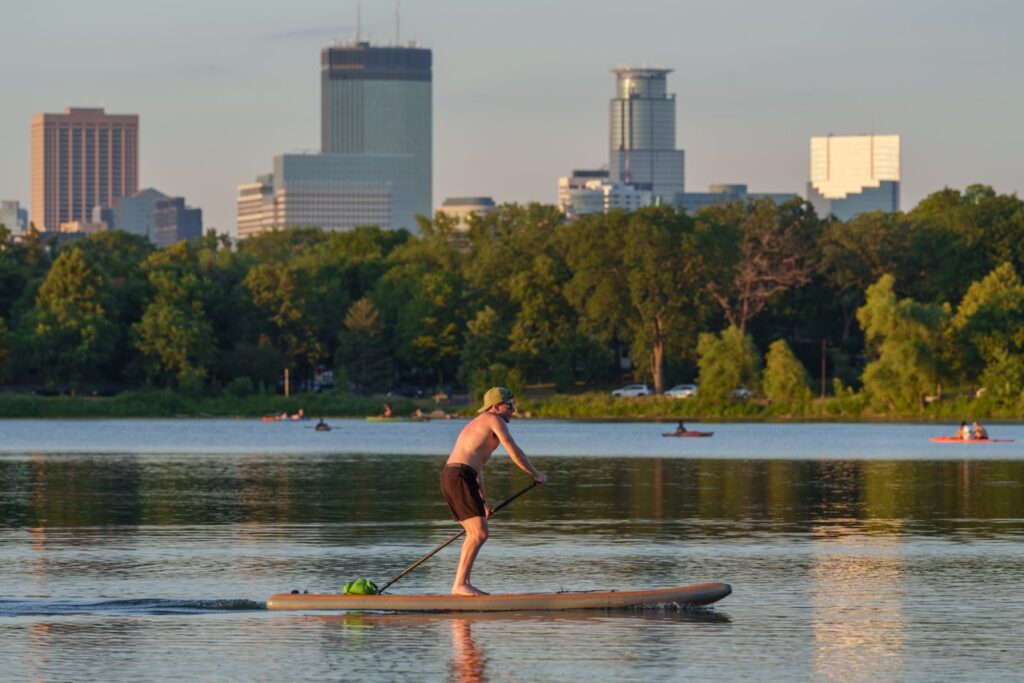 Lake of the Isles (Photo Credit: Lane Pelovsky / Meet Minneapolis)