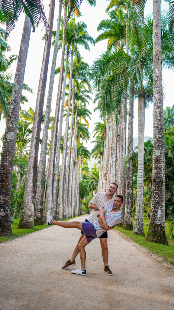 Botanical Garden in Rio de Janeiro, Brazil (Photo Credit: Will Jardell and James Wallington)