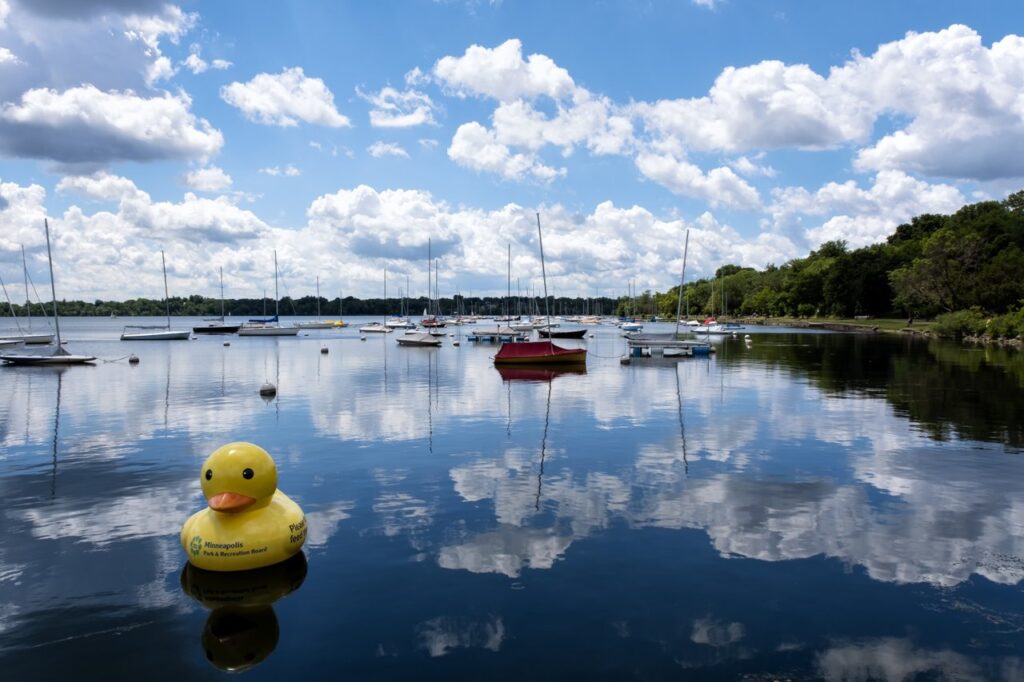 Lake Harriet in Minneapolis (Photo Credit: Augustus Isaac / Meet Minneapolis)