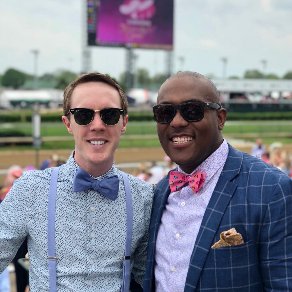 Kentucky Derby in Louisville (Photo courtesy of Trent Brock and Jamil Price)