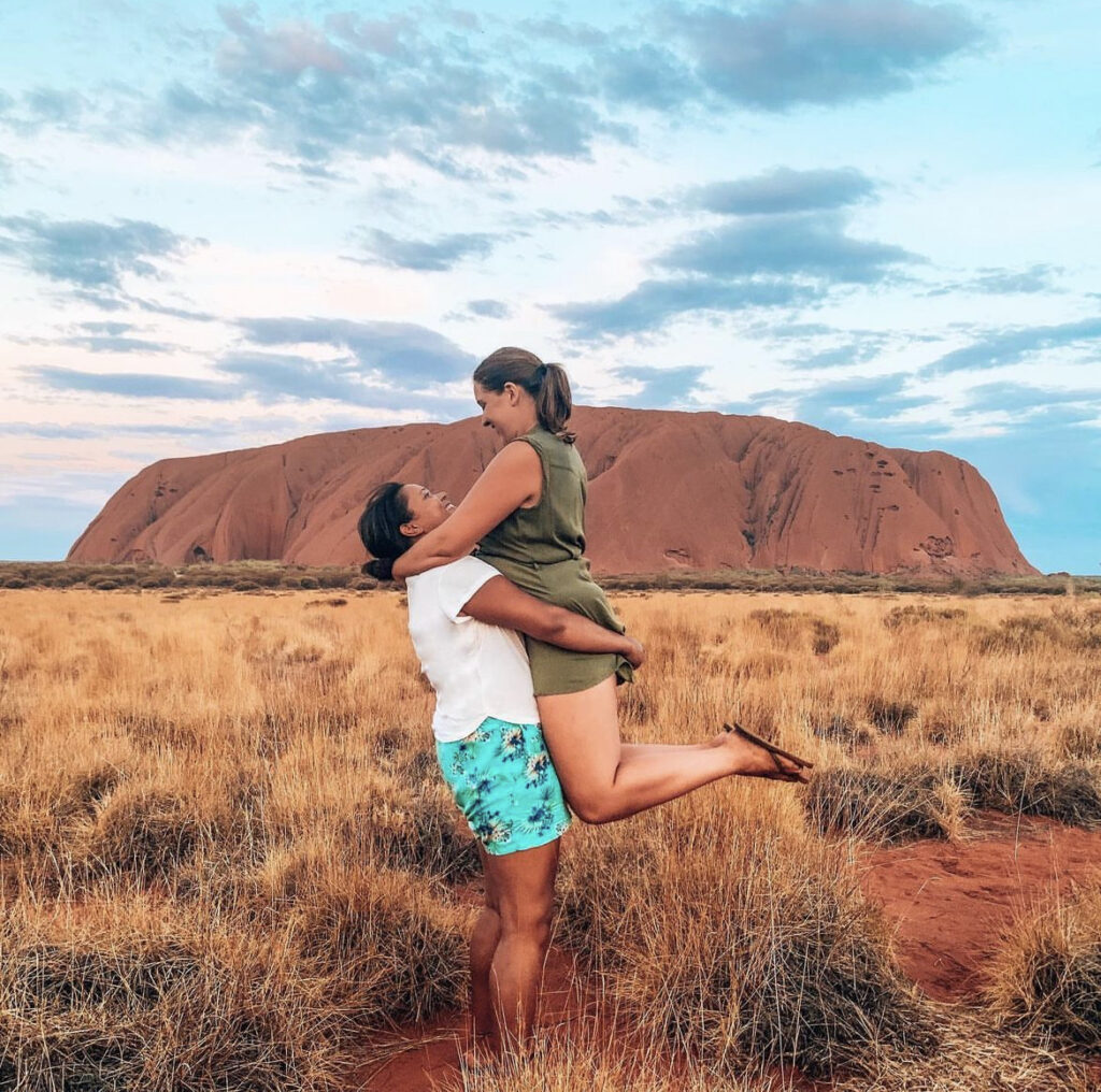 Uluru, Outback Australia (Photo Credit: Marlie Regis and Sarah Laine | Cloud Walks)