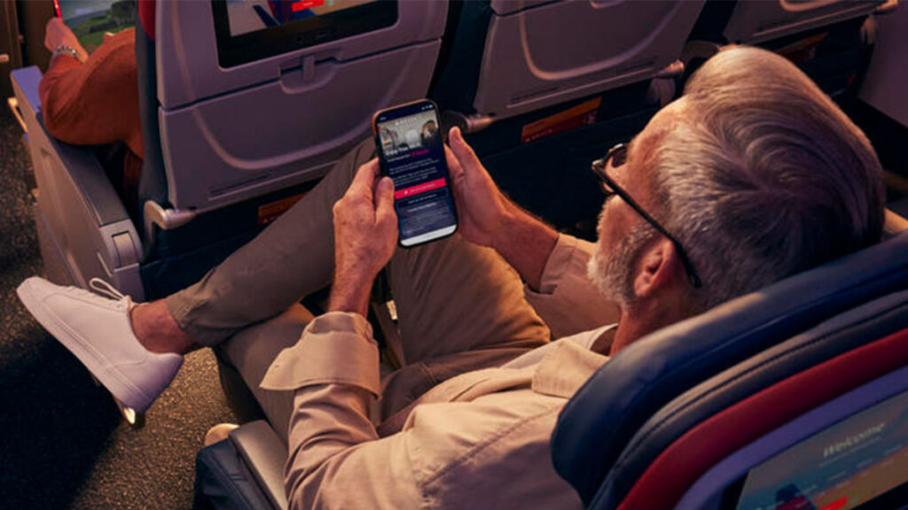 Delta Air Lines Offers Free Wi-Fi (Photo Credit: Delta Air Lines)