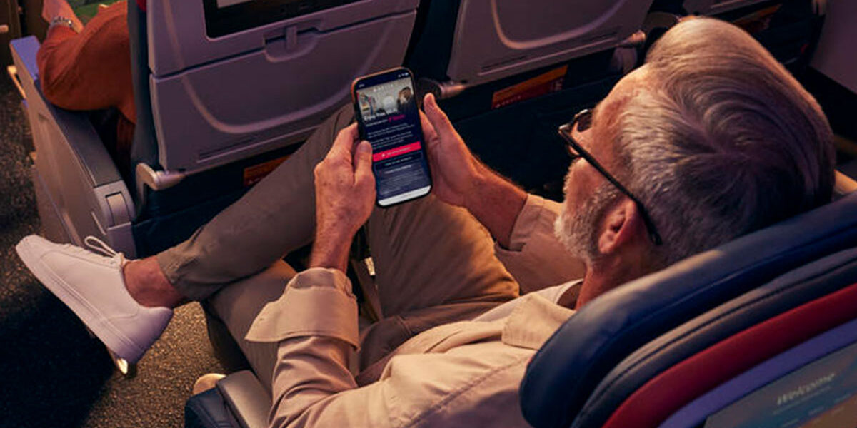Delta Air Lines Offers Free Wi-Fi (Photo Credit: Delta Air Lines)