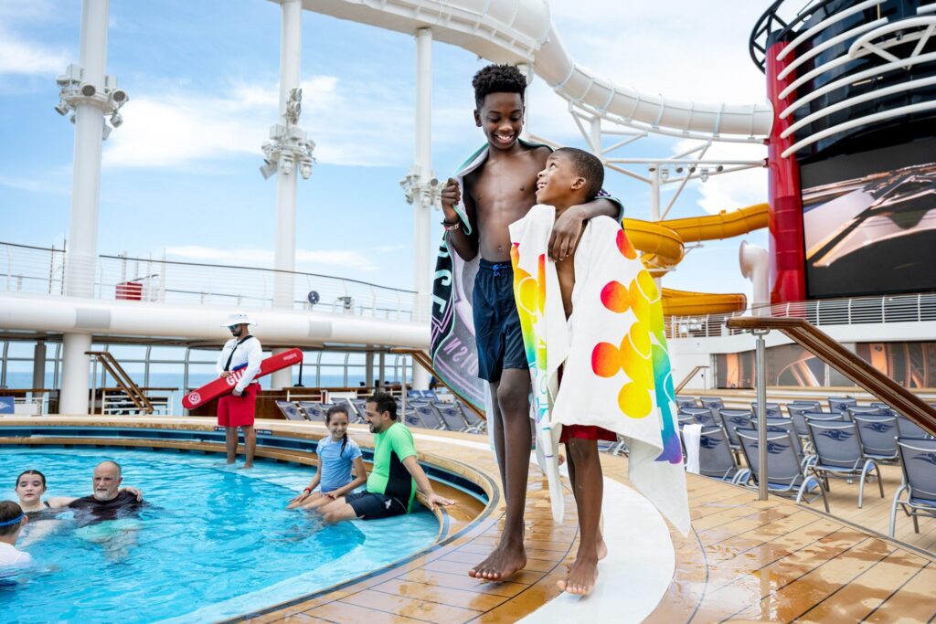 Disney Wish - Upper Deck (Photo courtesy of Disney Cruise Line)