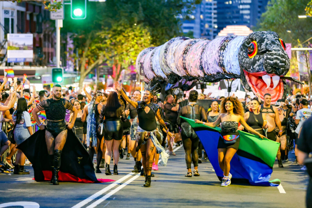 First Nations People (Photo Credit: Sydney Gay and Lesbian Mardi Gras)