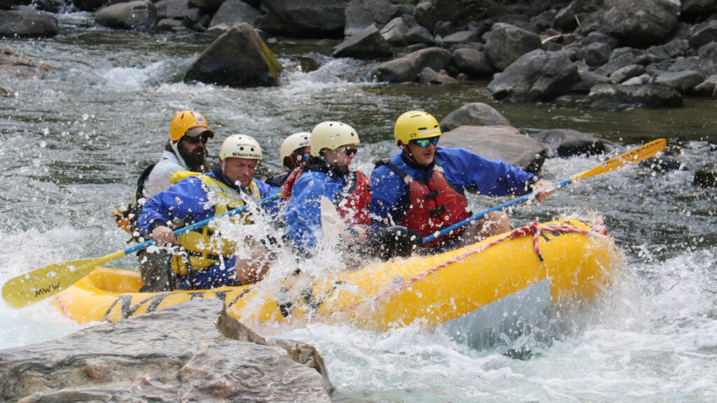 Whitewater rafting in Montana (Photo courtesy of Troy Petenbrink)